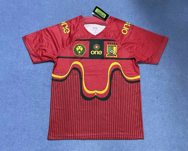 AAA Quality Cameroon 23/24 Special Red Soccer Jersey